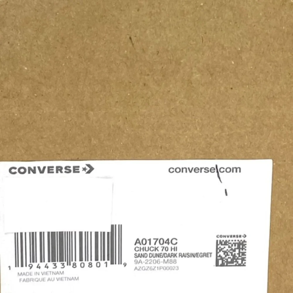 Converse Chuck 70 All Star Jacquard Camo High Top Women's Brown Canvas A01704C
